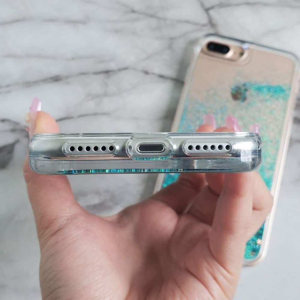 Personalized Name Glitter Waterfall Case - Picture 3 of 3